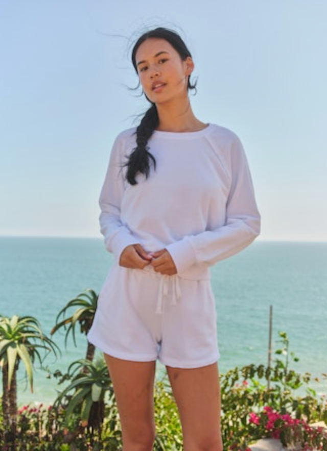 Sundry Lounge Short - Optic White