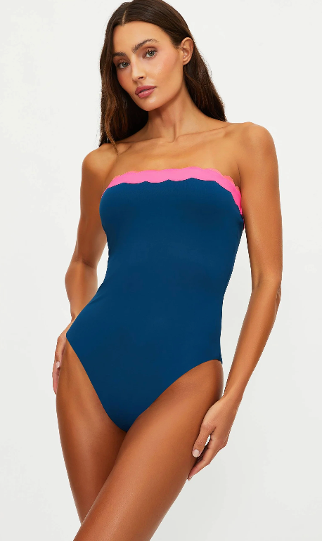 Beach Riot Josy One Piece- Seashell Isle Colorblock