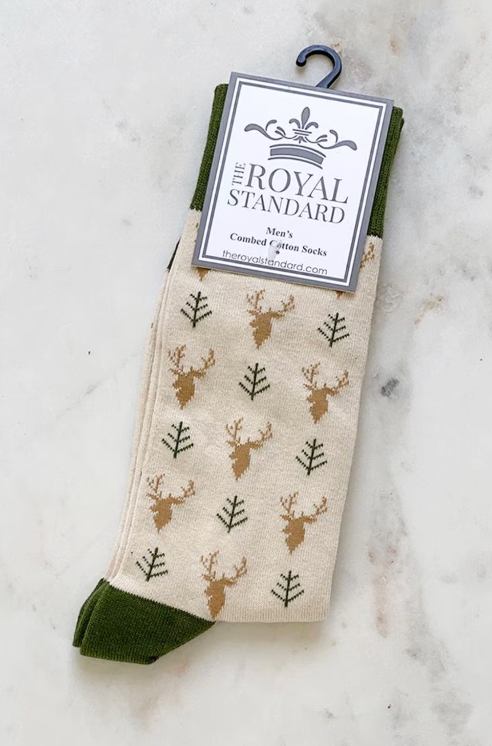 The Royal Standard Mens Buck Socks