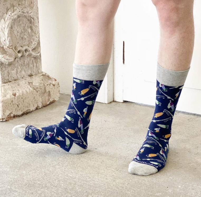 The Royal Standard Mens Hook, Line And Sinker Socks