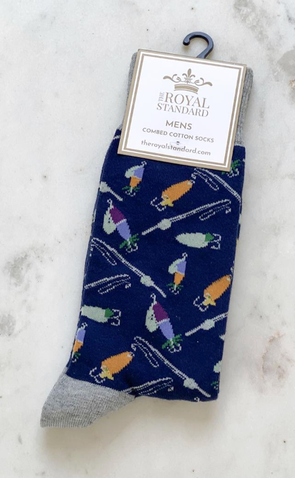 The Royal Standard Mens Hook, Line And Sinker Socks