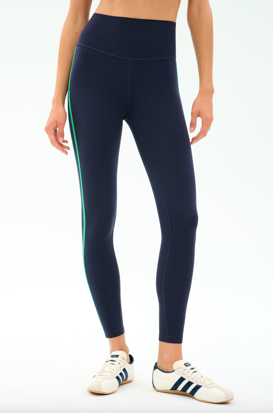 Splits 59 Amber Airweight High Waist 7/8 - Indigo/Spearmint