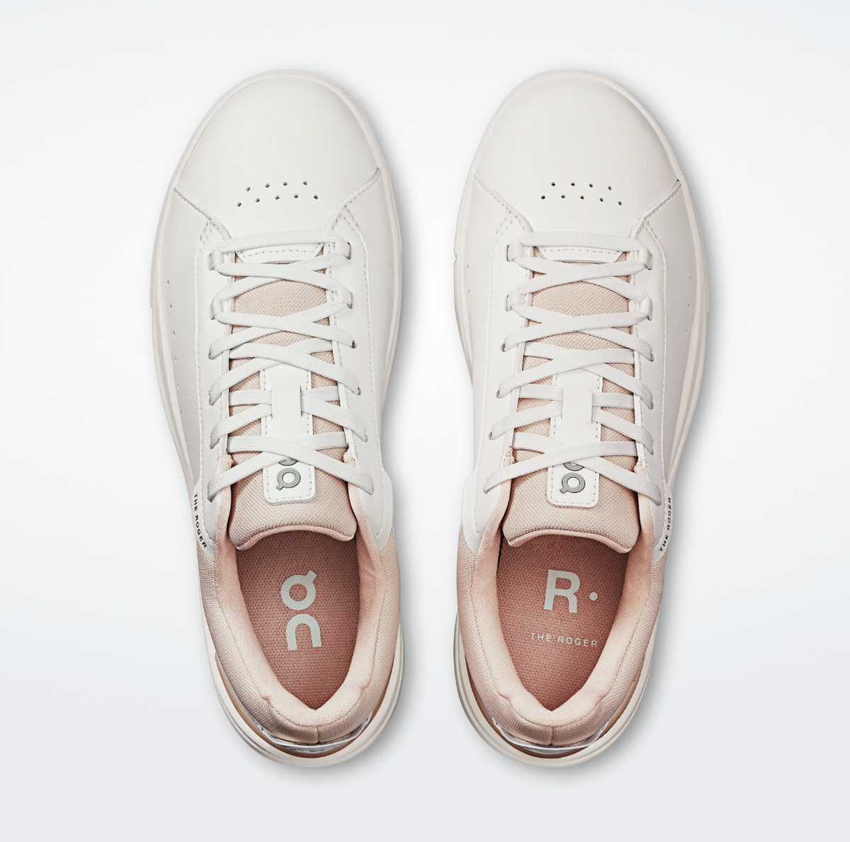 ON Running Women's THE ROGER Advantage - White/Rosehip