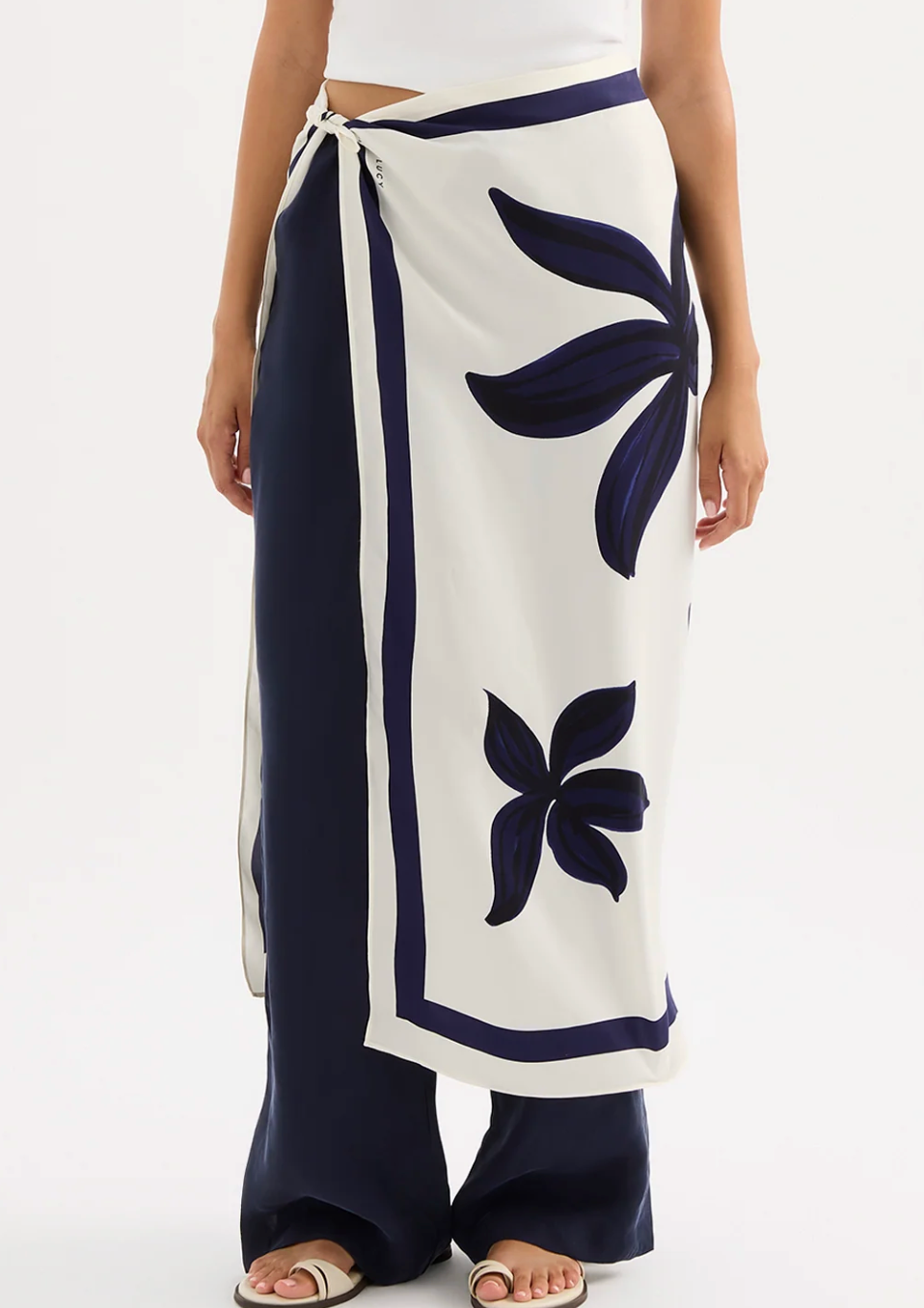 Nude Lucy Odessa Cupro Scarf- Odessa