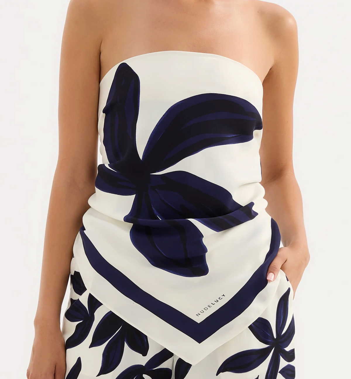 Nude Lucy Odessa Cupro Scarf- Odessa