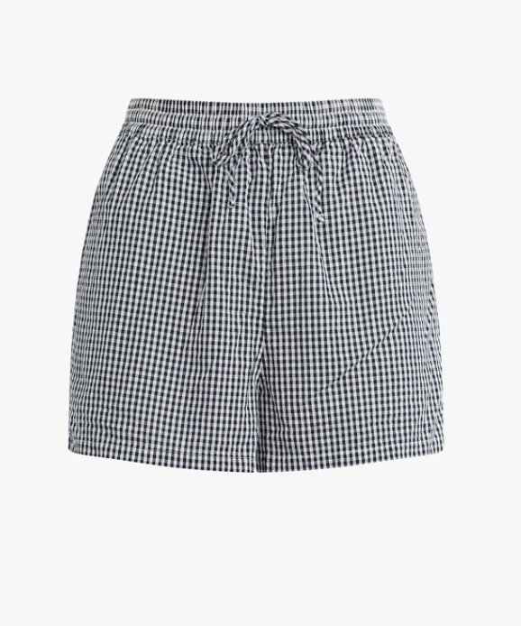 Favorite Daughter- The Slip It On Short- Navy/ White