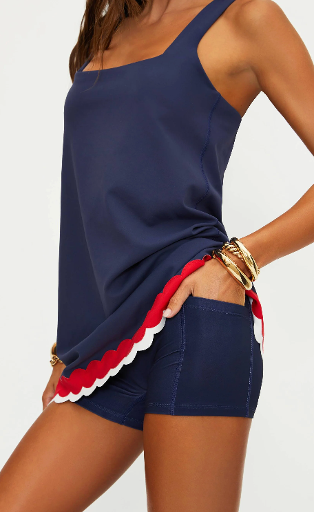 Beach Riot Mischa Dress Twilight - Firework Colorblock Matte