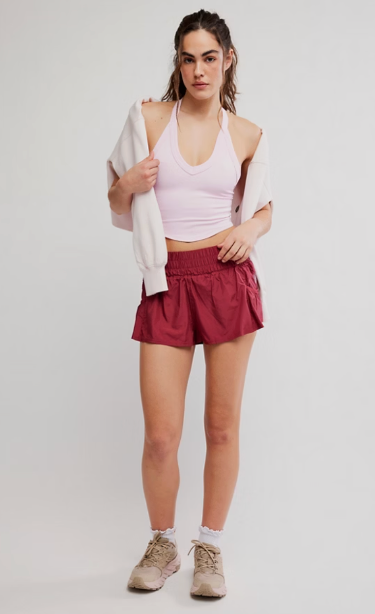 Free People Get Your Flirt On Short - Brick