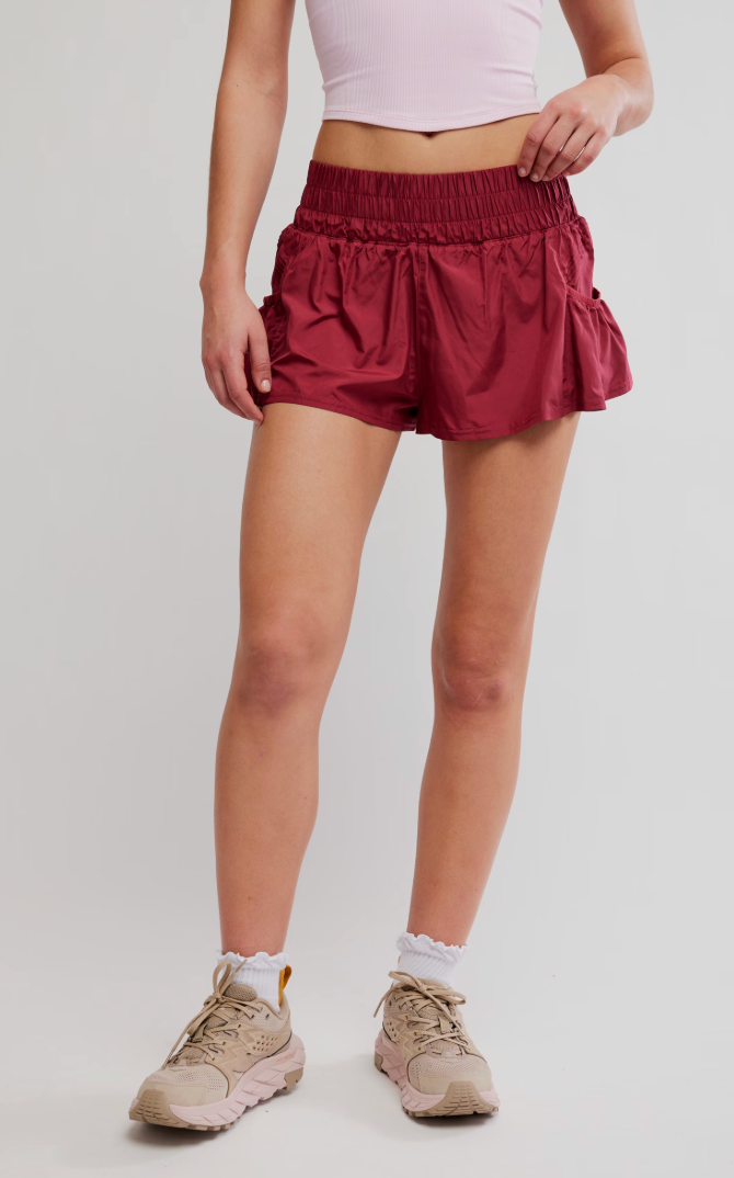 Free People Get Your Flirt On Short - Brick