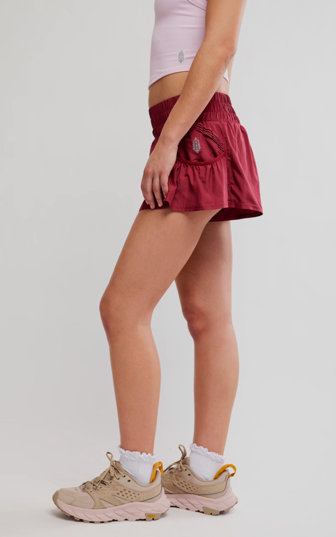 Free People Get Your Flirt On Short - Brick