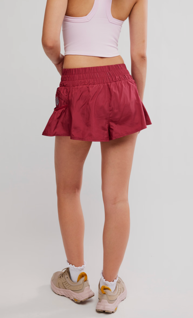 Free People Get Your Flirt On Short - Brick