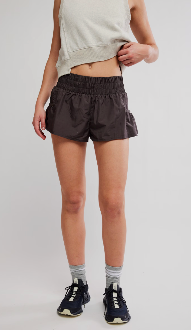 Free People Get Your Flirt On Short - Chocolate