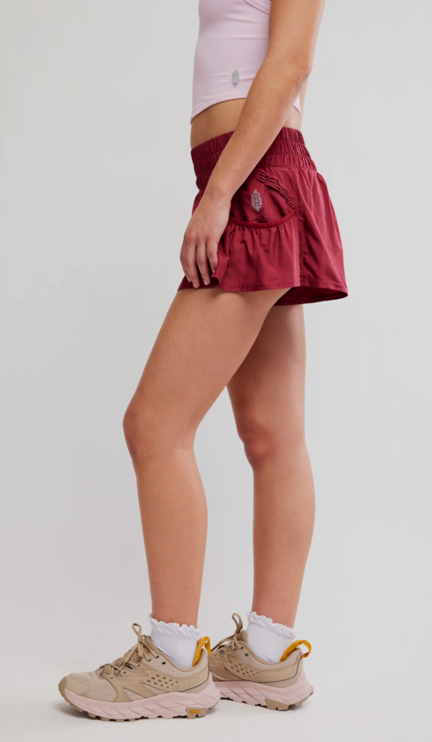 Free People Get Your Flirt On Short - Brick