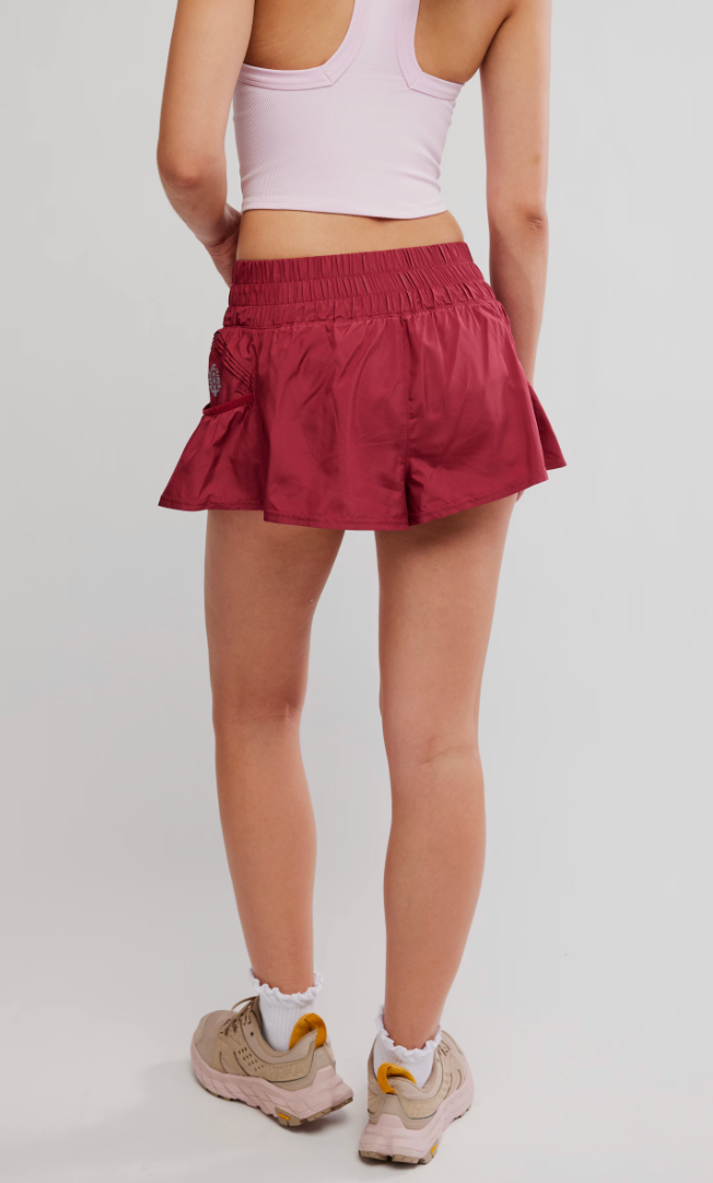 Free People Get Your Flirt On Short - Brick