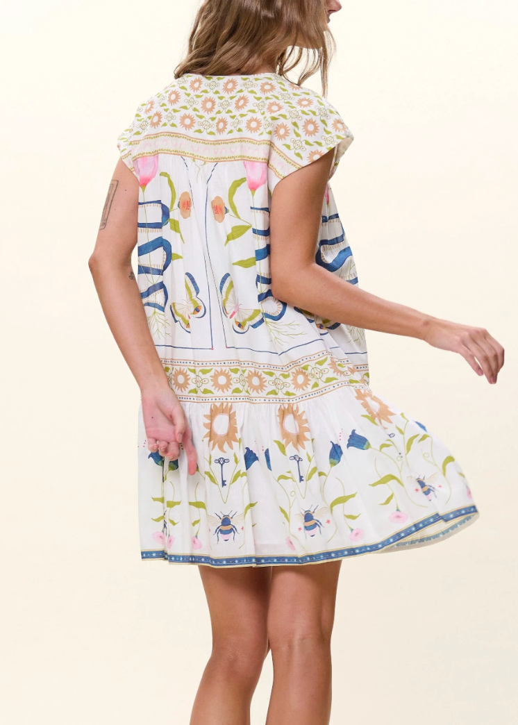Cleobella Alyssa Mini Dress- Montecito