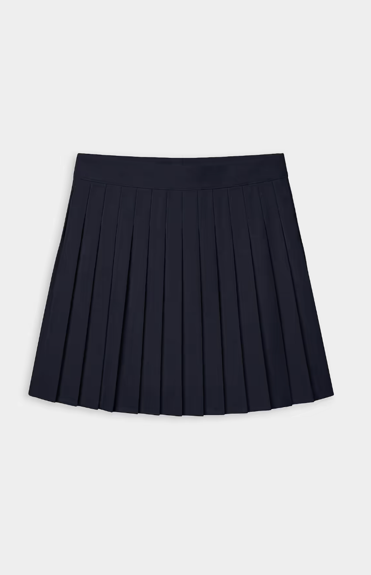 Splits 59 Shira Woven Pleated Skort- Indigo