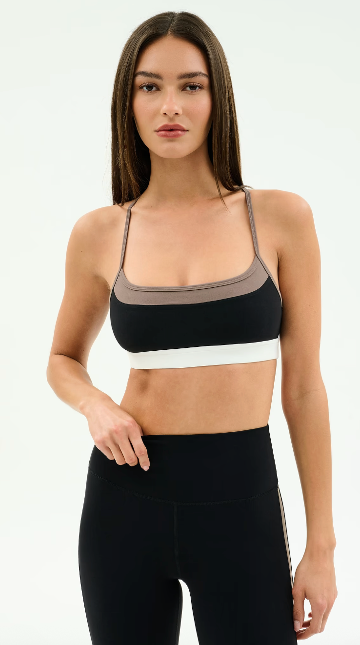 Splits 59 Scottie Airweight Bra- Black/ Lentil