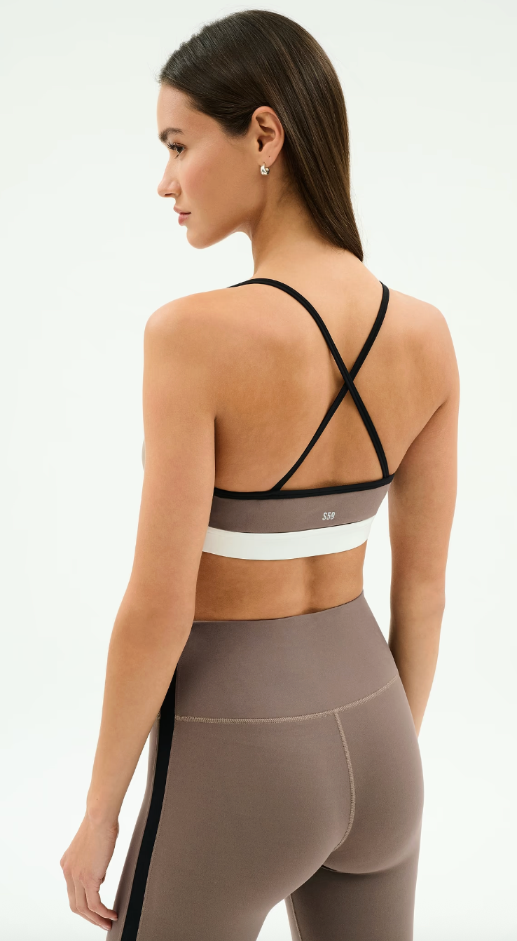 Splits 59 Scottie Airweight Bra- Lentil/ Black