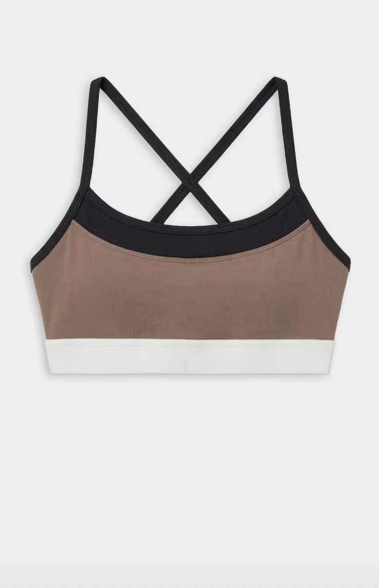 Splits 59 Scottie Airweight Bra- Lentil/ Black