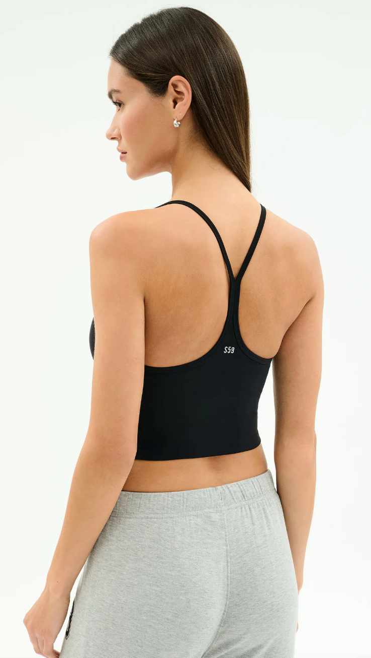 Splits 59 Airweight Crop- Black