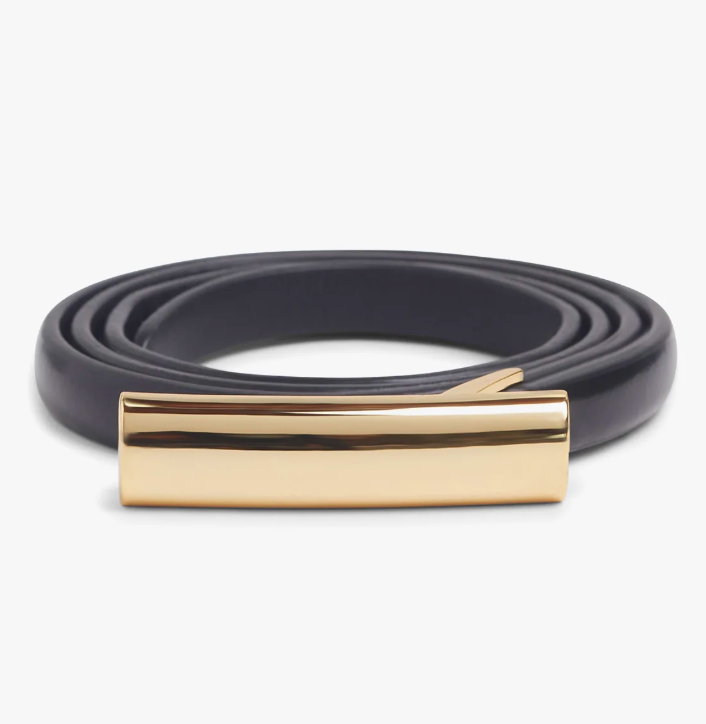 Favorite Daughter The Lady Belt- Black/ Gold