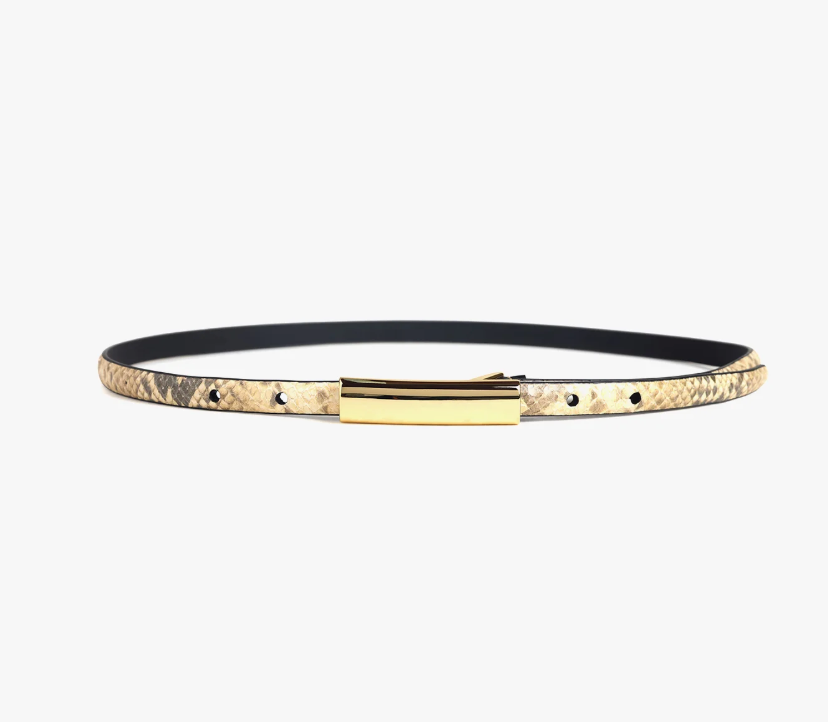Favorite Daughter The Snake Print Lady Belt