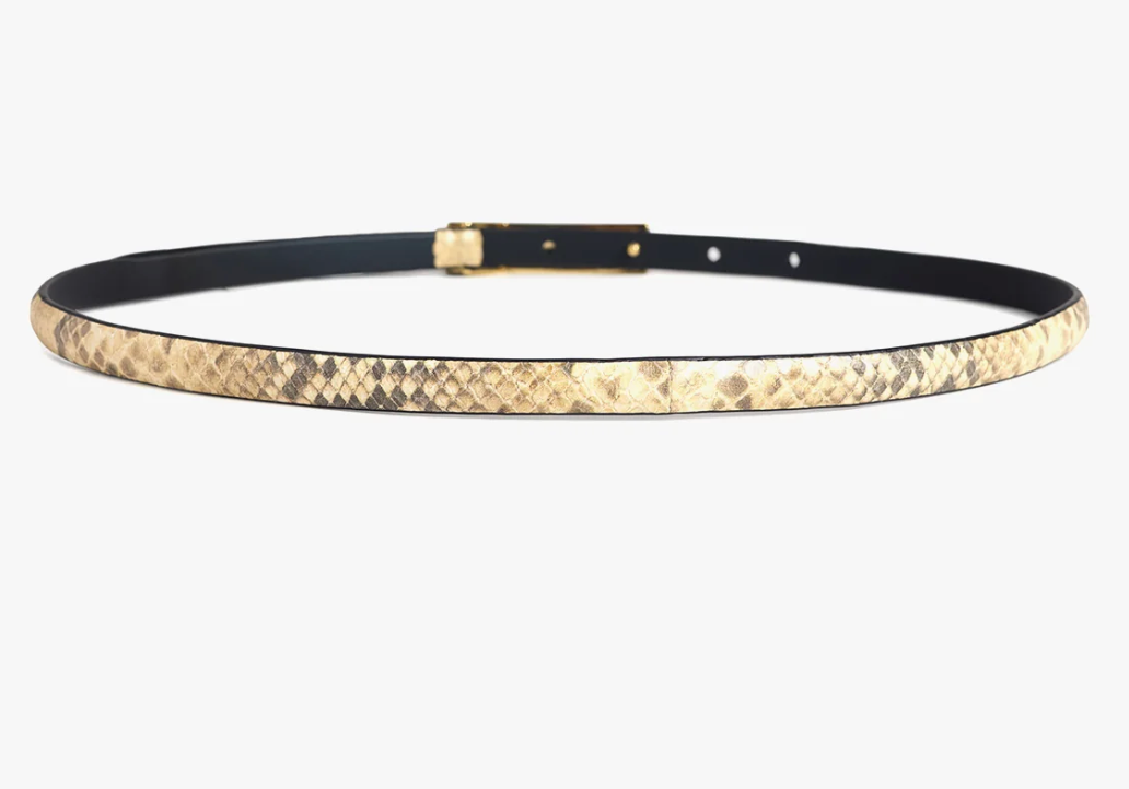 Favorite Daughter The Snake Print Lady Belt