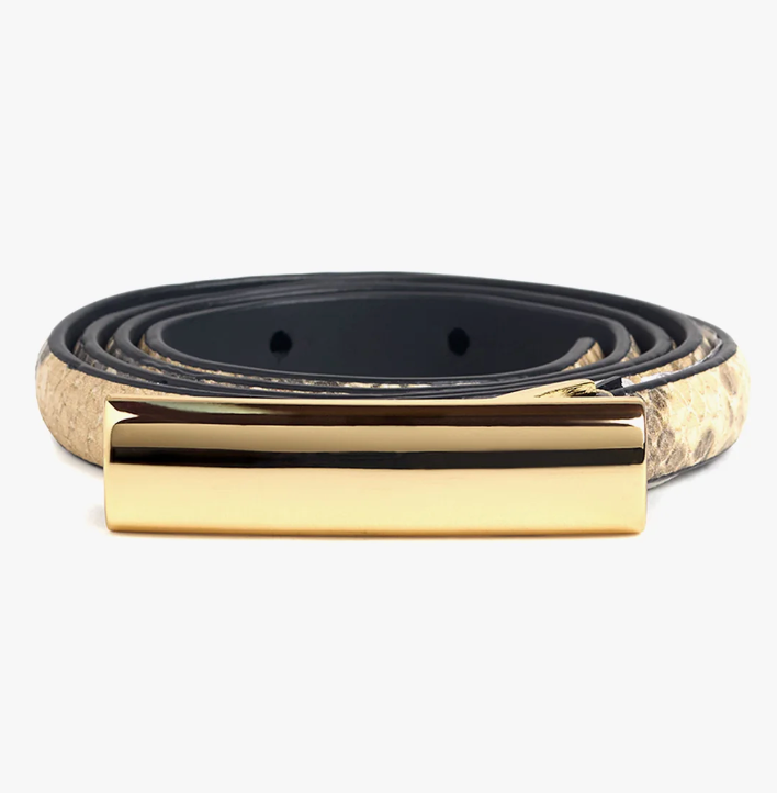 Favorite Daughter The Snake Print Lady Belt