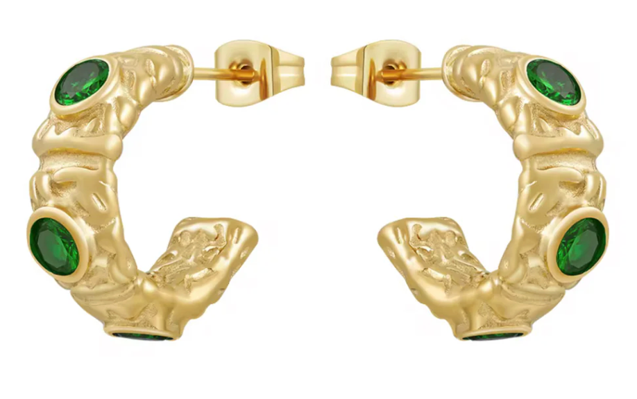 Katie Rae Envy Hoop Earrings