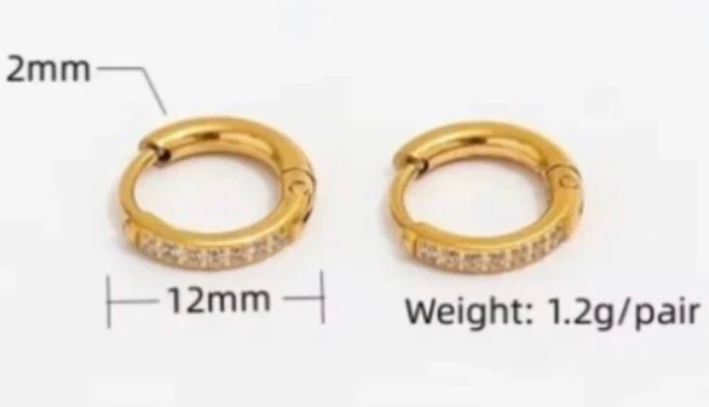 Katie Rae Petite Glow Earrings