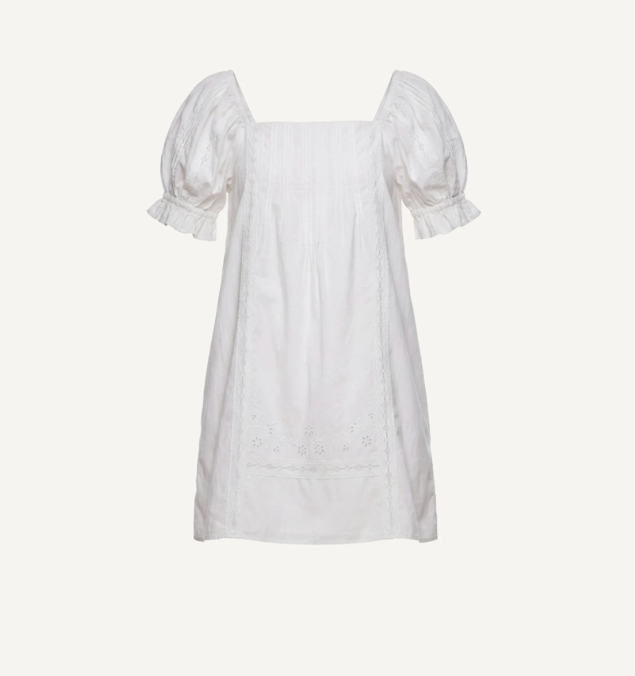 Cleobella Nisreen Mini Dress- Ivory