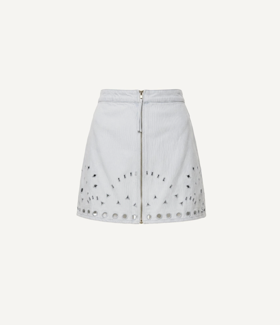 Cleobella Adelaide Mini Skirt- Skywriting