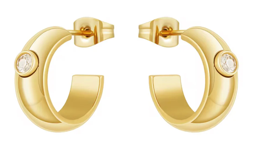 Katie Rae Lola Huggies Earrings