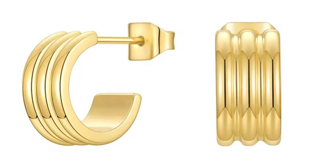 Katie Rae Mini Huggie Earrings