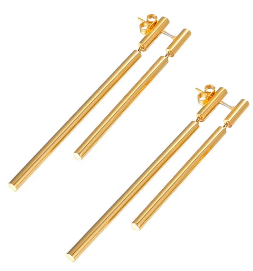 Katie Rae Marsh Bar Earrings