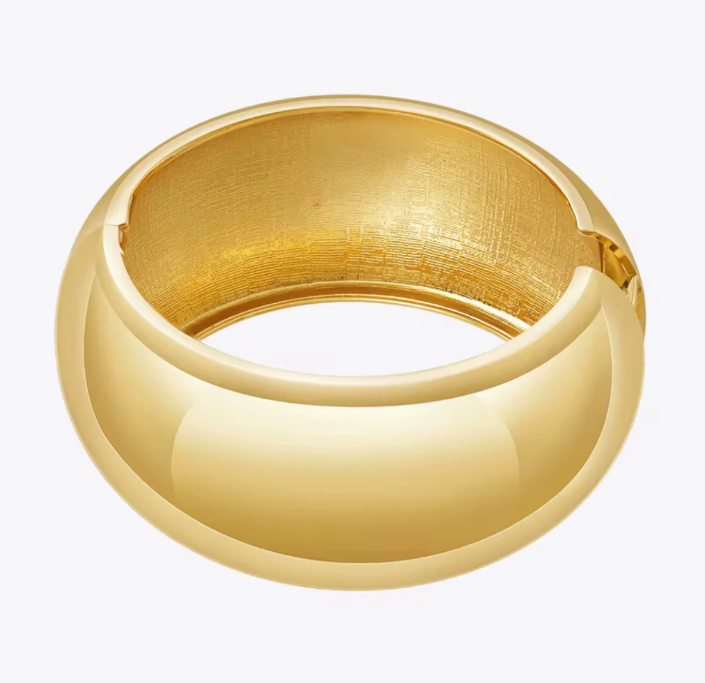 Katie Rae Prestige Bangle - Gold