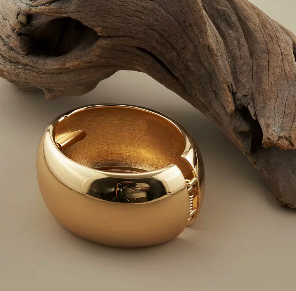 Katie Rae Prestige Bangle - Gold