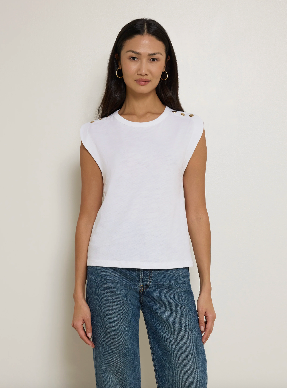 Nation Ltd. Michaela Tee- Optic White
