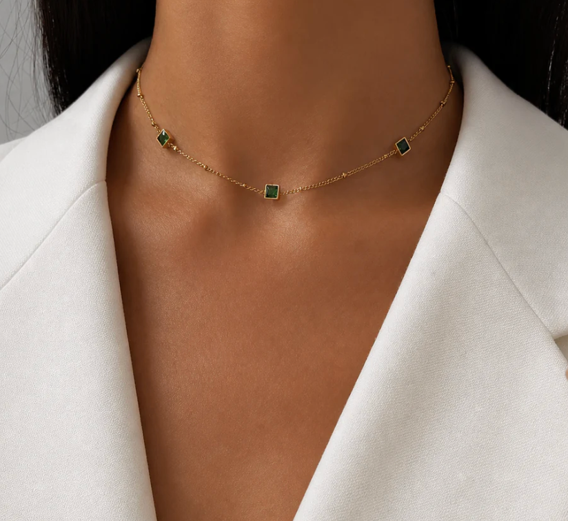 Katie Rae Verde Drift Necklace