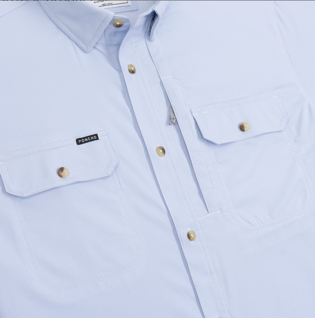 PONCHO Original Short Sleeve Shirt- The Anchoa