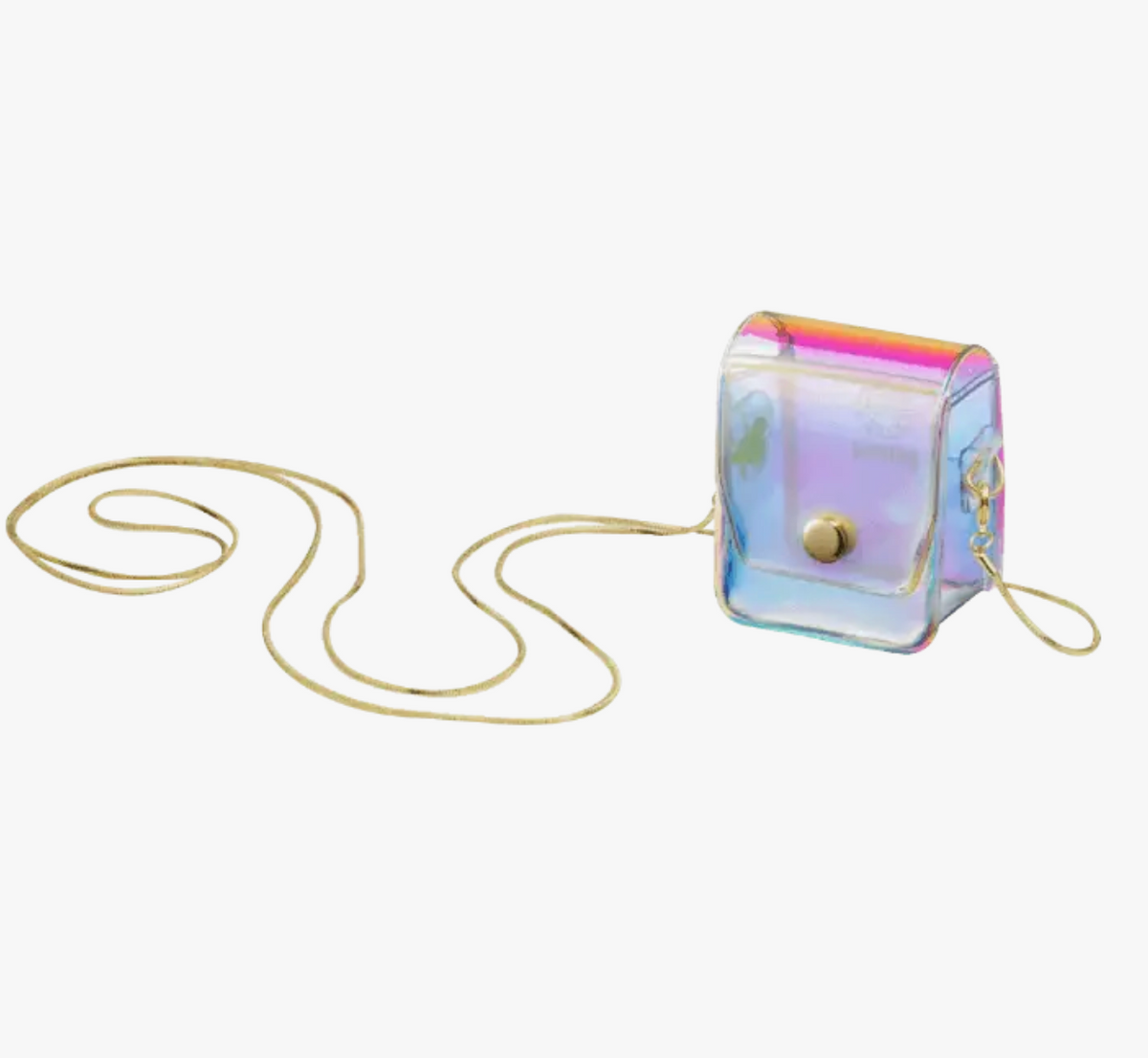 Muzen Button Speaker Iridescent Carrying Pocket