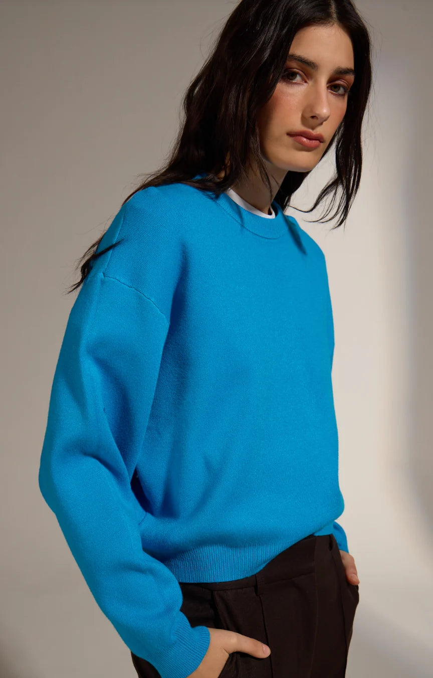 Deluc Bowie Sweater- Turqoise