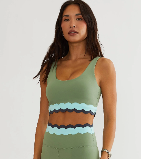 Beach Riot Marin Top- Sage Mist