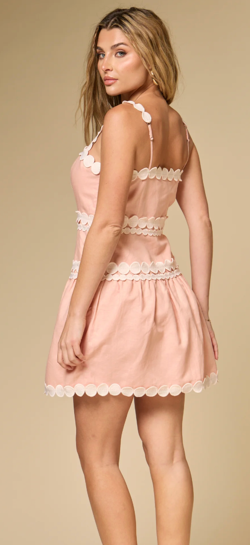 BTB Los Angeles Ciara Dress- Pink