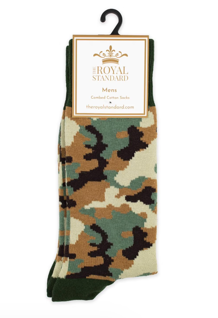 The Royal Standard Men's Camo Socks