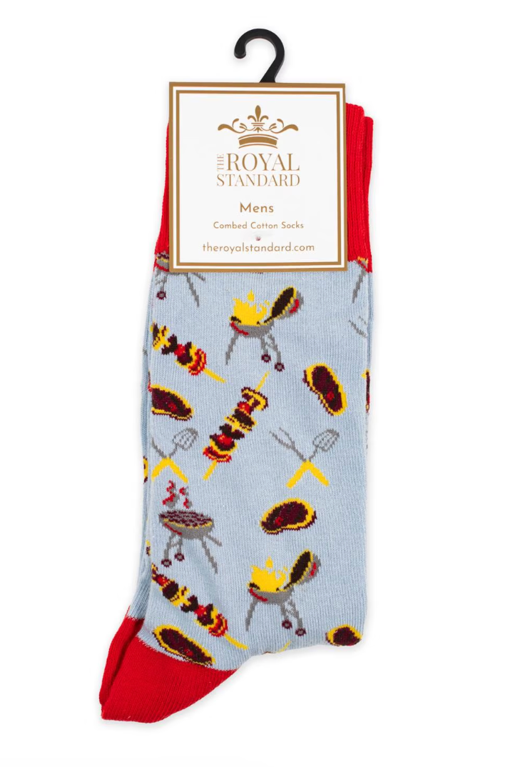 The Royal Standard Men's BBQ Socks