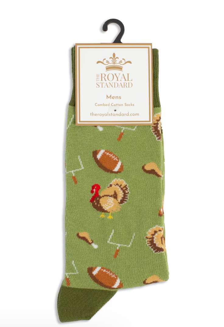 The Royal Standard Men's Thanksgiving Football Socks