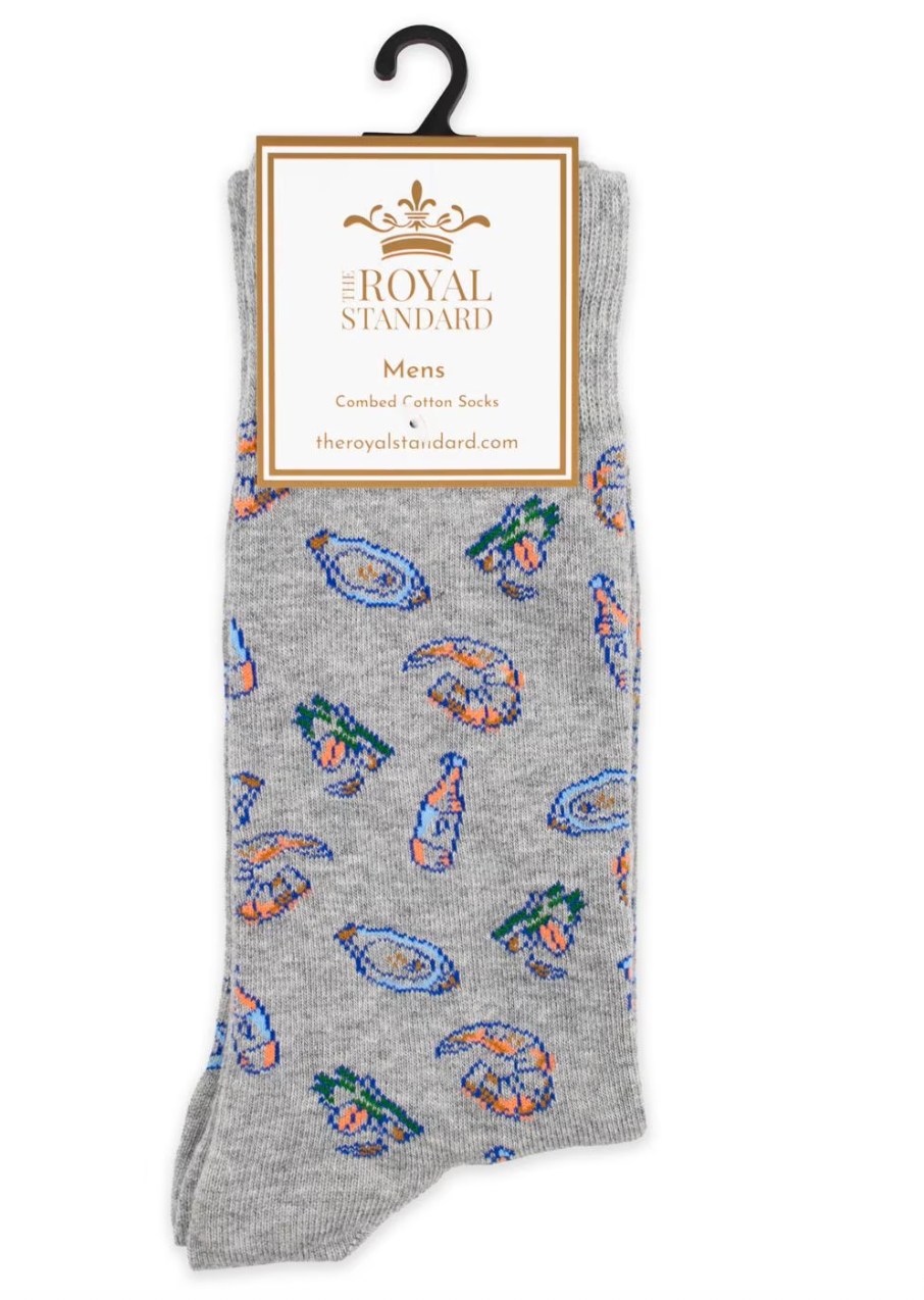 The Royal Standard Men's Seafood Socks
