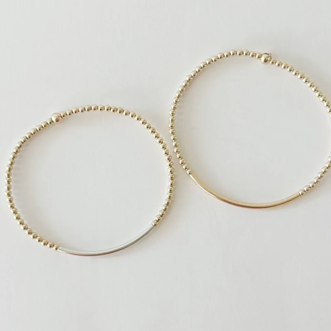 Jeny Baker Bella Bar Bracelets- Gold Bar