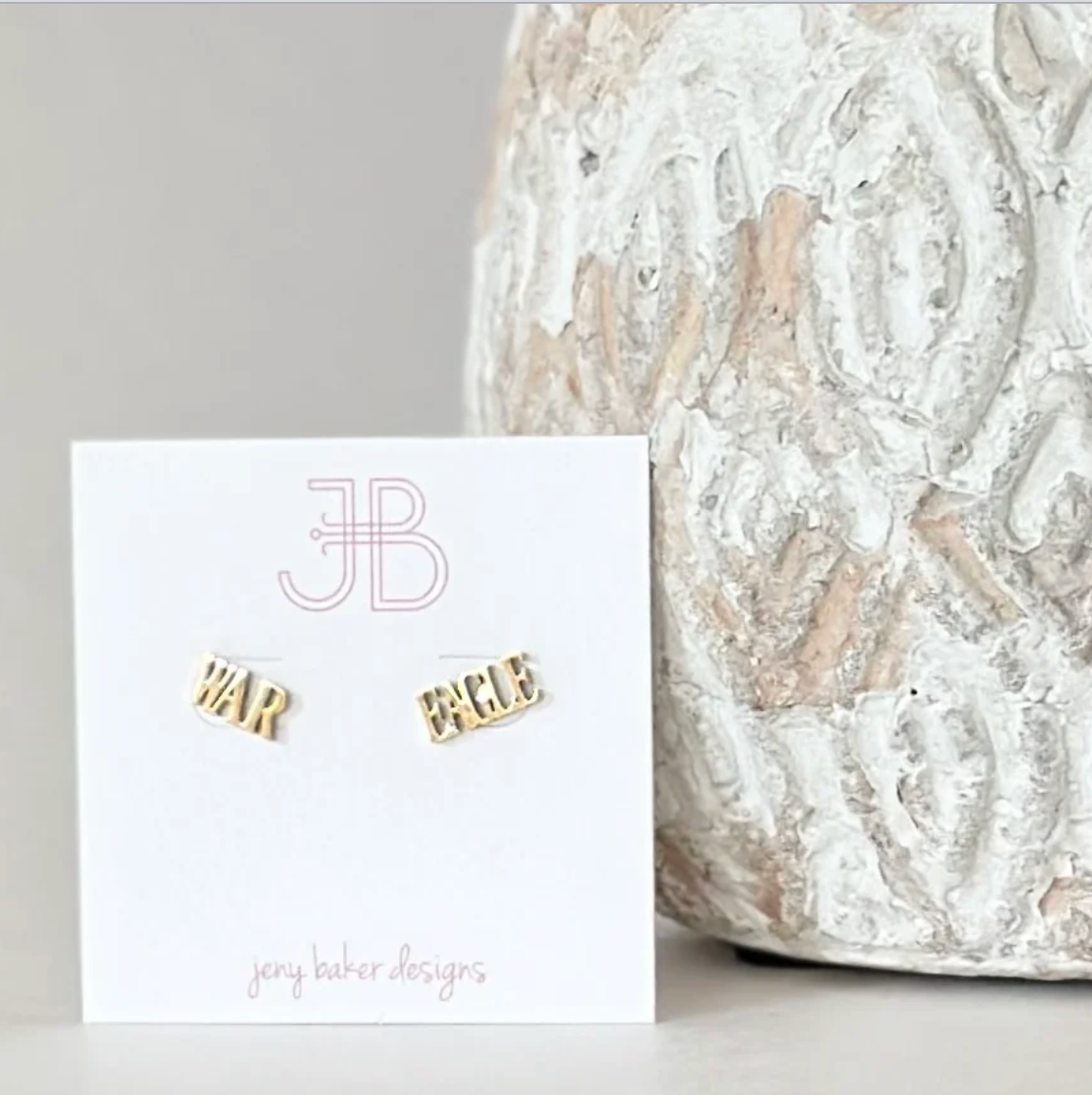 Jeny Baker Chant Studs- War Eagle